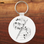 Porte-clés Flûte (Recto)