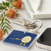 Porte-clés Flûte Jouer Egghead (Devant Droit)