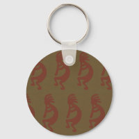 Flûte Jouer Kokopelli - Rouge/Vert/Rouge