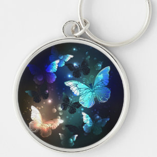 Porte-clés Fluttering Night Butterfly