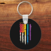 Porte-clés Flux coloré Wheimer (Recto)