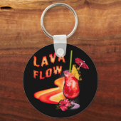 Porte-clés Flux de lave (Recto)