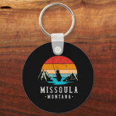 Porte-clés Fly Fishing Missoula Montana  (Recto)