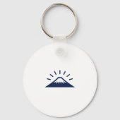 Porte-clés Flying Crane – Minimal Japanese Icon (Verso)