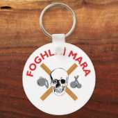 Porte-clés Foghlai Mara Porte - clé, blanc (Recto)