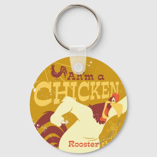 Porte-clés Foghorn Ah est un poulet (Recto)