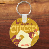 Porte-clés Foghorn Ah est un poulet (Recto)