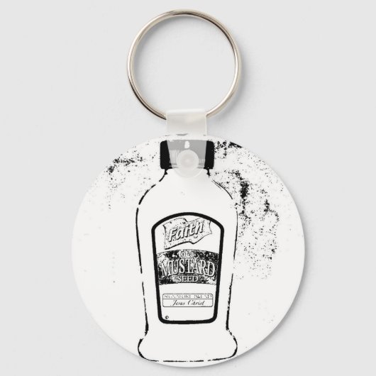 Porte-clés Foi d'une graine de moutarde (Recto)