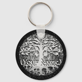 Porte-clés Foi et espoir Arbre de vie Personnaliser