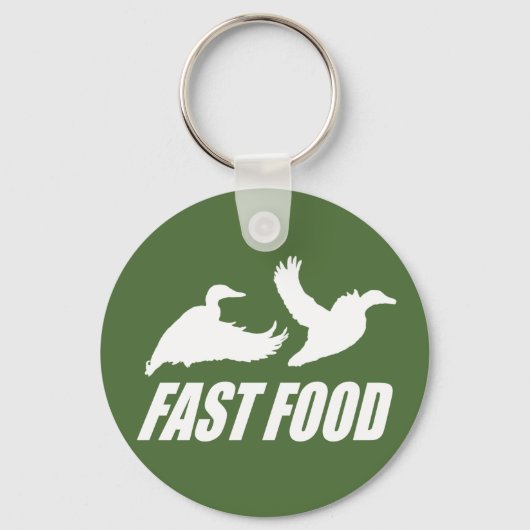 Porte-clés Foie d'eau de restauration rapide w (Recto)