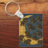 Porte-clés Folie de Rottweiler (Recto)