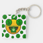 Porte-clés Folie des Émojis (Dos)