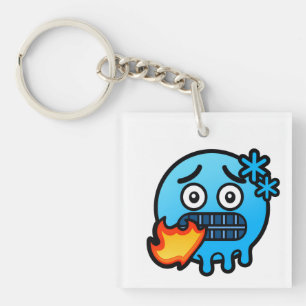 Porte-clés Folie des Émojis