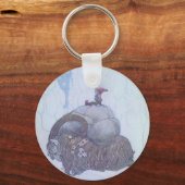 Porte-clés Folklore scandinave julebocken (Recto)