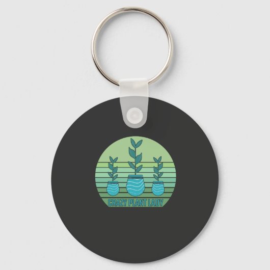Porte-clés Folle des Plantes (Recto)
