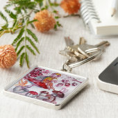 Porte-clés FOLLET MAGIQUE DE CHAMPIGNONS Imaginaire Floral Ro (Côté)