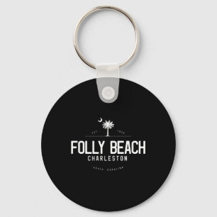 Porte-clés Folly Beach Caroline du Sud Surf 