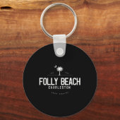Porte-clés Folly Beach Caroline du Sud Surf  (Recto)