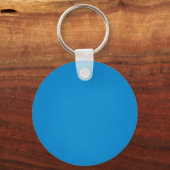 Porte-clés Fond bleu vif granuleux (Recto)