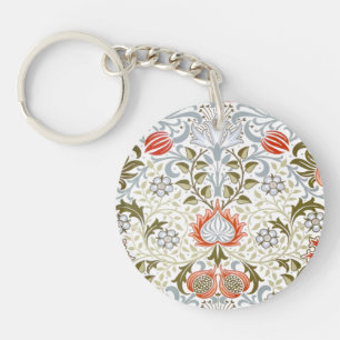 Porte-clés Fond d'écran vintage Floral de William Morris (187