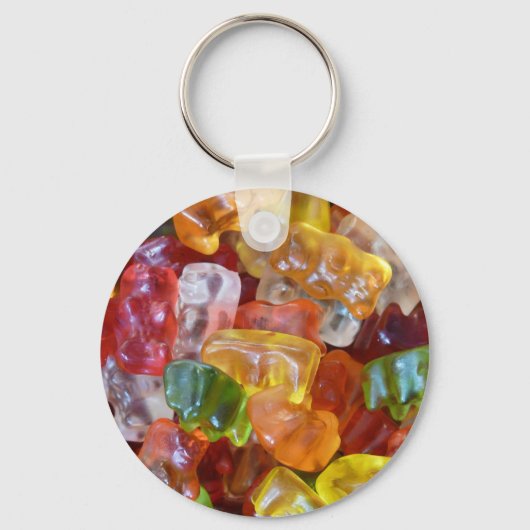 Porte-clés Fond d'ours gélifiés (Recto)