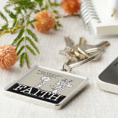 Porte-clés Fondation de la foi (Côté)