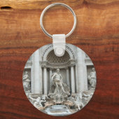 Porte-clés Fontaine de Trevi à Rome, Italie (Recto)