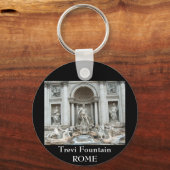 Porte-clés Fontaine de Trevi à Rome, Italie (Recto)