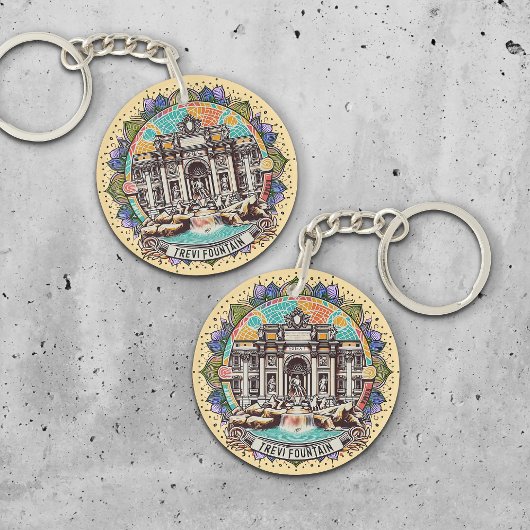 Porte-clés Fontaine Whispering Roma