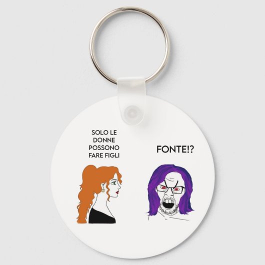 PORTE-CLÉS FONTE 01 (Recto)