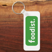 Porte-clés Foodiste. (Recto)