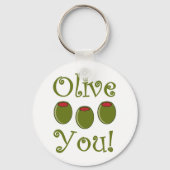 Porte-clés Foody Olive You (Recto)