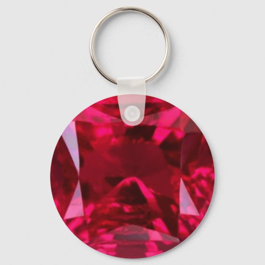Porte-clés Fool the Eye Faux Ruby de Sharles (Recto)