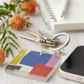 Porte-clés Foolscap - Colorblocs modernes (Devant Droit)