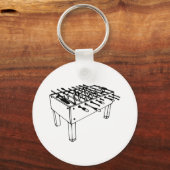 Porte-clés Foosball - Football de table (Recto)