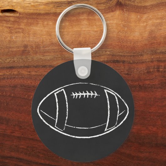 Porte-clés football à craie (Recto)
