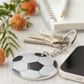 Porte-clés Football américain de soccer ou d'association (Devant droit)