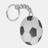 Porte-clés Football américain de soccer ou d'association (Devant gauche)