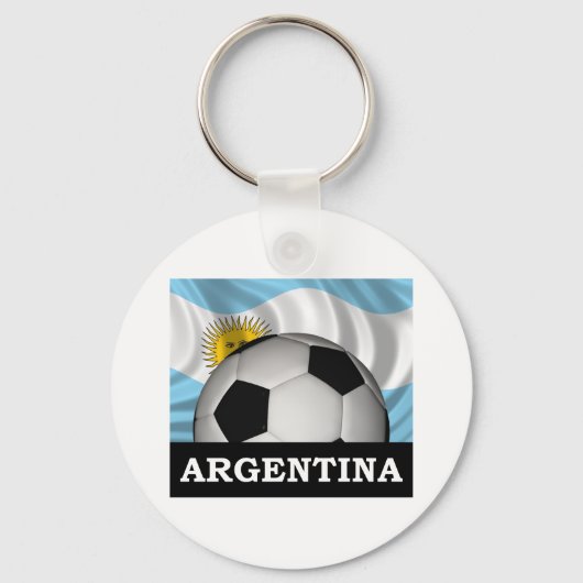 Porte-clés Football Argentine (Recto)