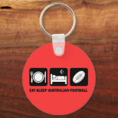 PORTE-CLÉS FOOTBALL AUSTRALIEN (Recto)