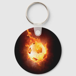 Porte-clés Football, Ball under Fire