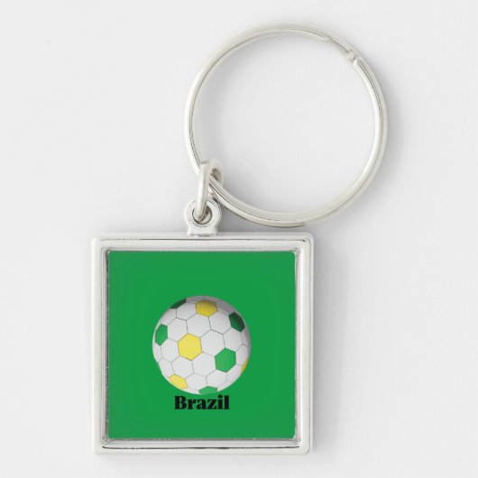 Porte-clés Football Brésil (Devant)