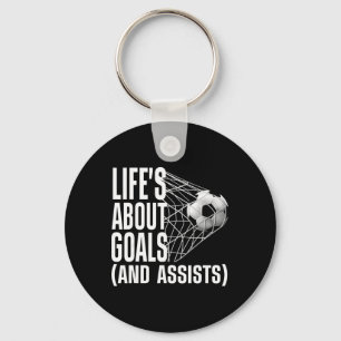 Porte-clés Football Cool pour les hommes les femmes amateurs