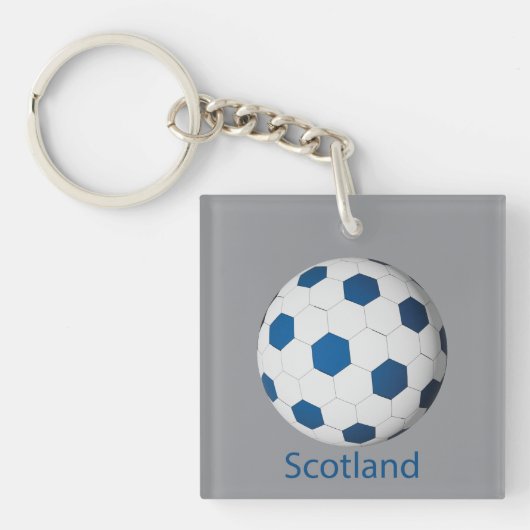 Porte-clés Football Écosse (Devant)