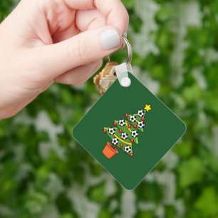 Porte-clés Football Football Arbre de Noël