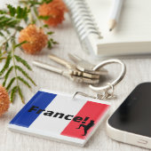 Porte-clés Football français (Devant Droit)