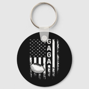 Porte-clés Football Gaga Sports Joueur Amérique Drapeau Homme