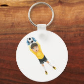 Porte-clés Football Goalie (Recto)