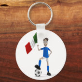 Porte-clés Football italien (Recto)