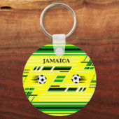 Porte-clés Football jamaïcain (Recto)